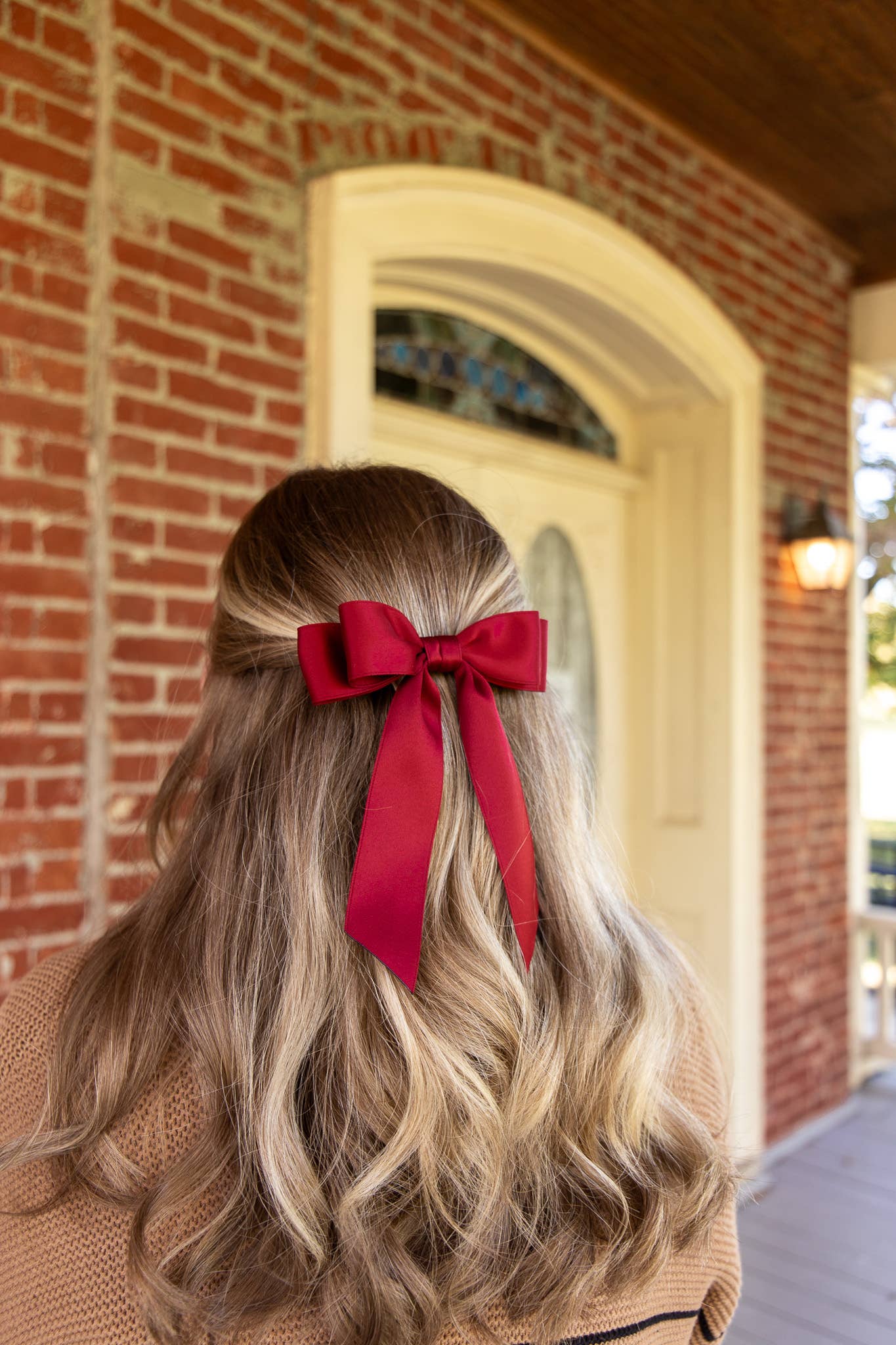 Matte Satin Hair Barrette | Stella Bow