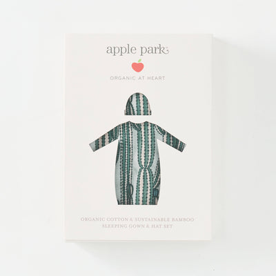 Bamboo Blend Hat & Sleep Gown Set - Wild at Heart