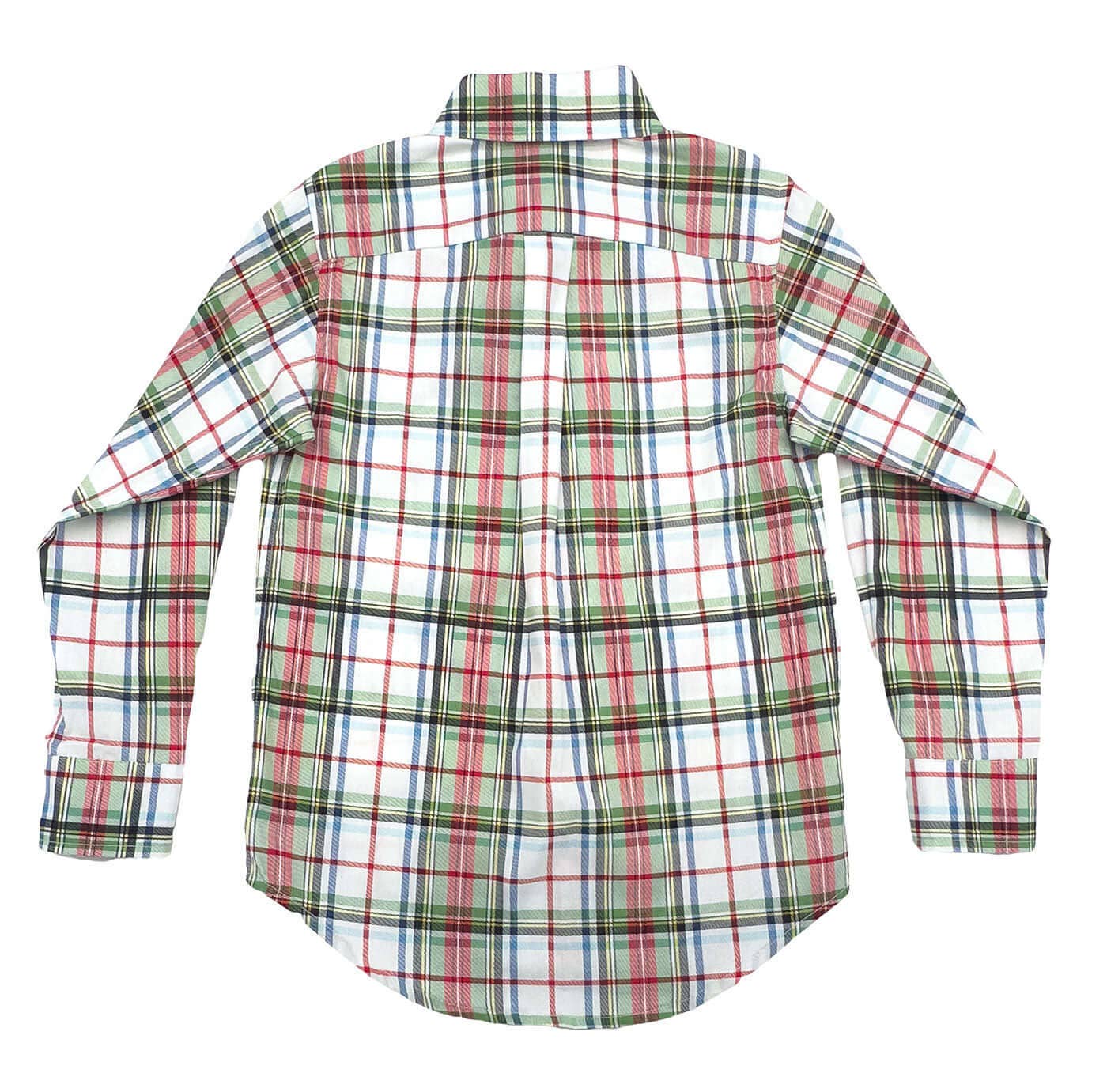 Carter Oxford Shirt | Creme Plaid 