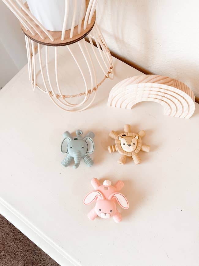 Ritzy Baby Molar Teether | Bunny, Lion or Elephant