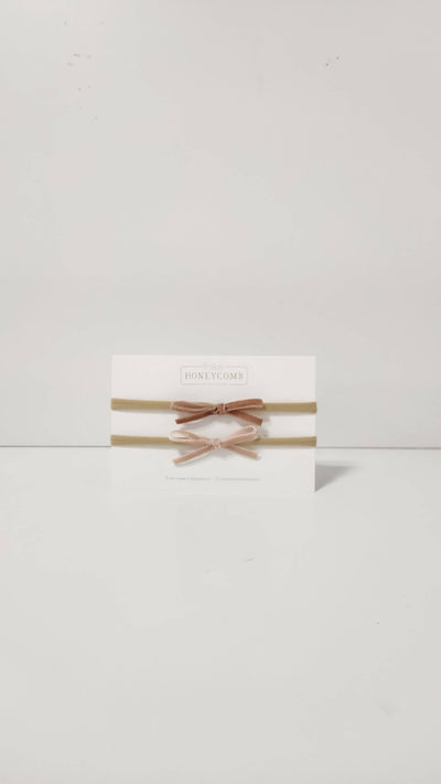 Petite Velvet Headband Set