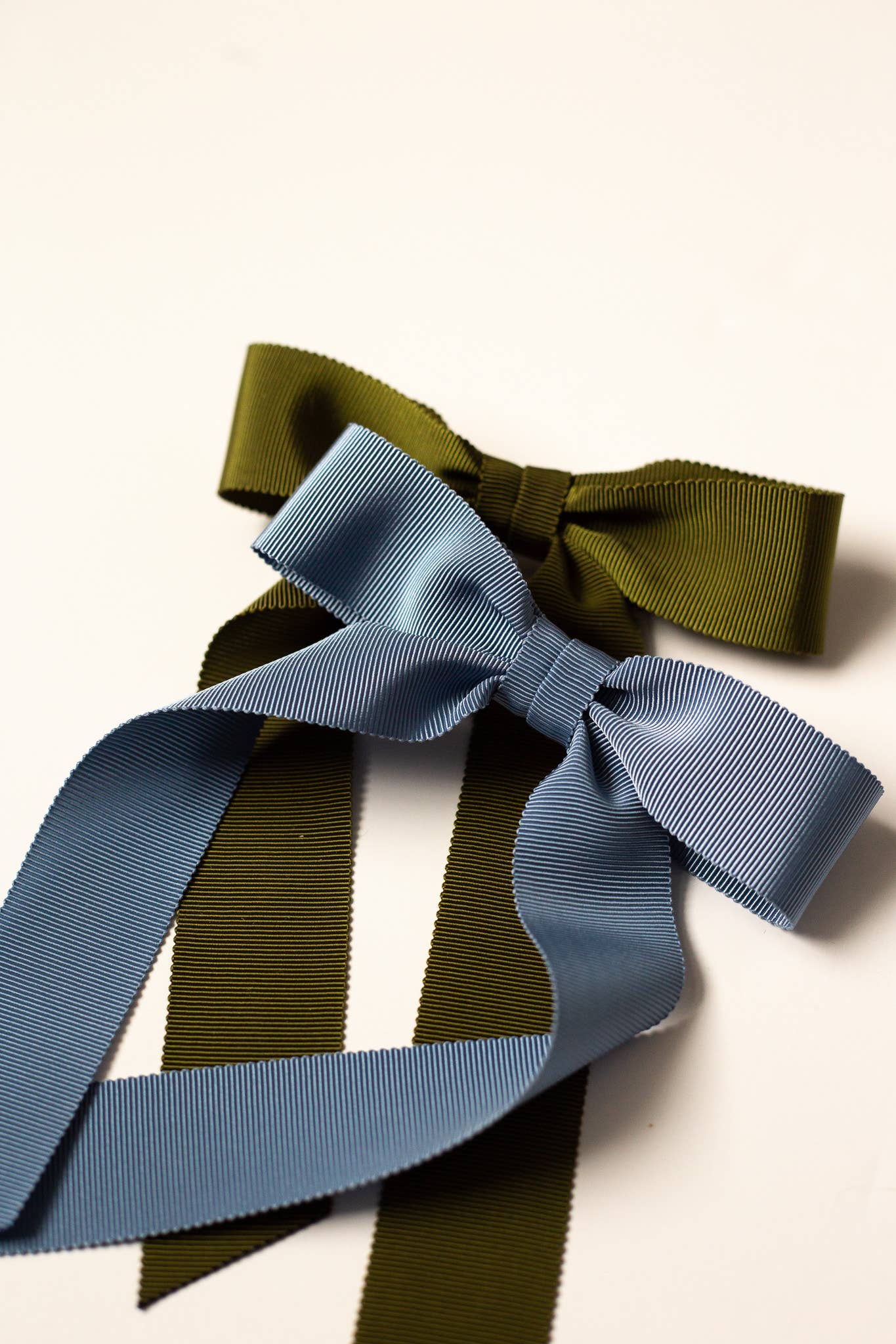 Medium Petersham Grosgrain Hair Barrette | Florence Bow