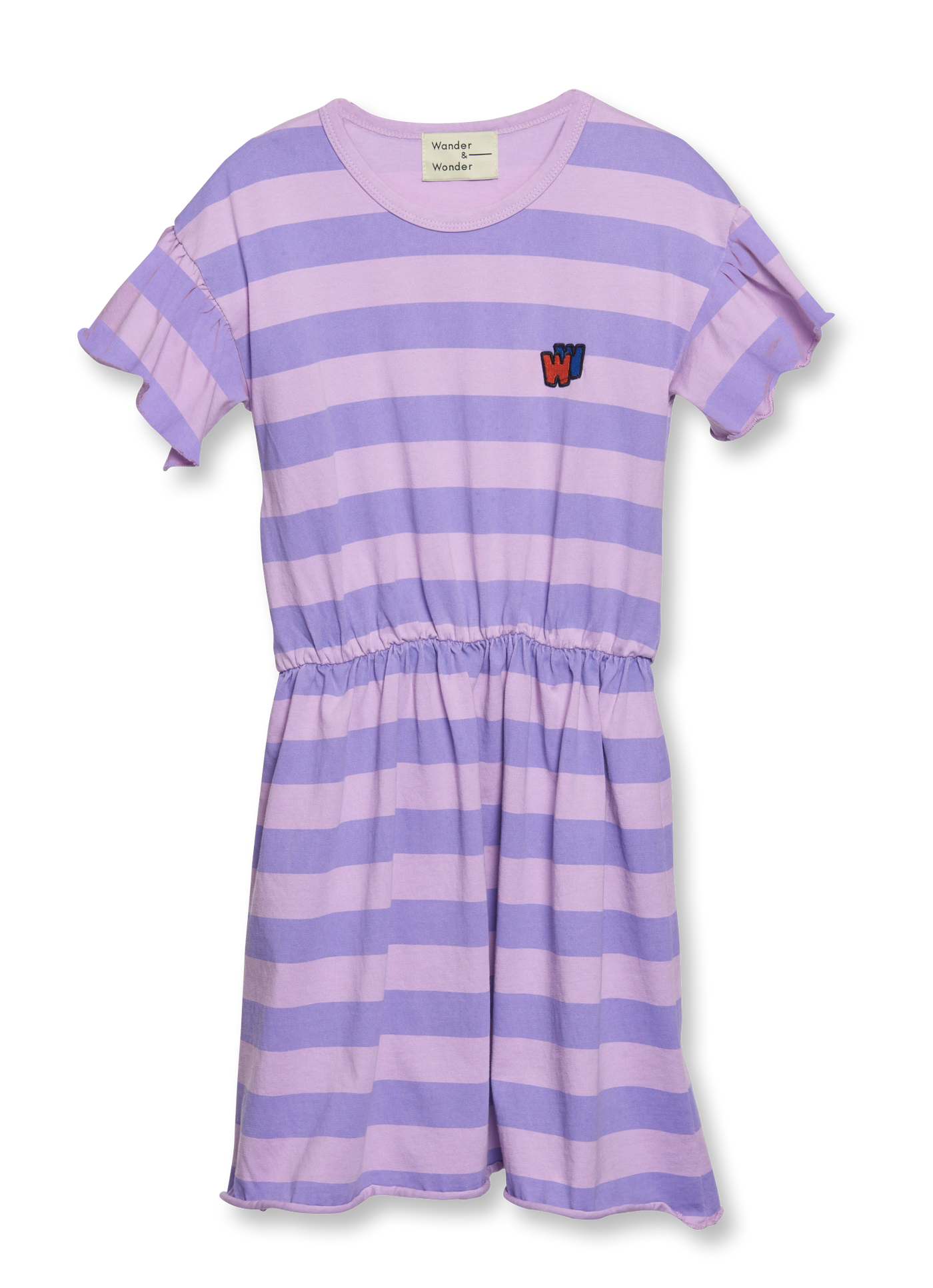 Bianca Dress | Purple Stripe