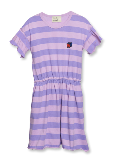 Bianca Dress | Purple Stripe