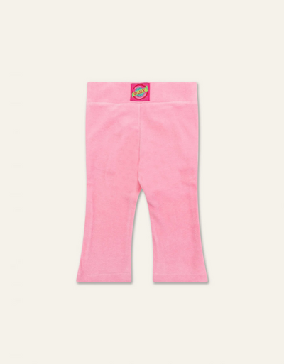 Pink Velvet Sweat Pants