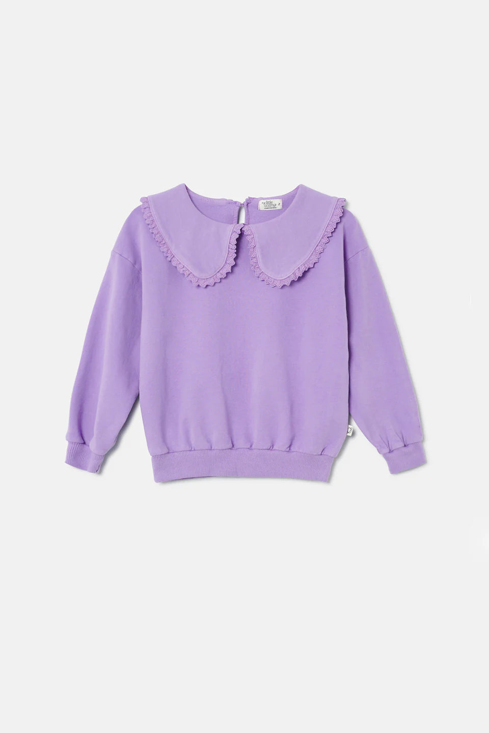 Mauve Fleece Collared Top