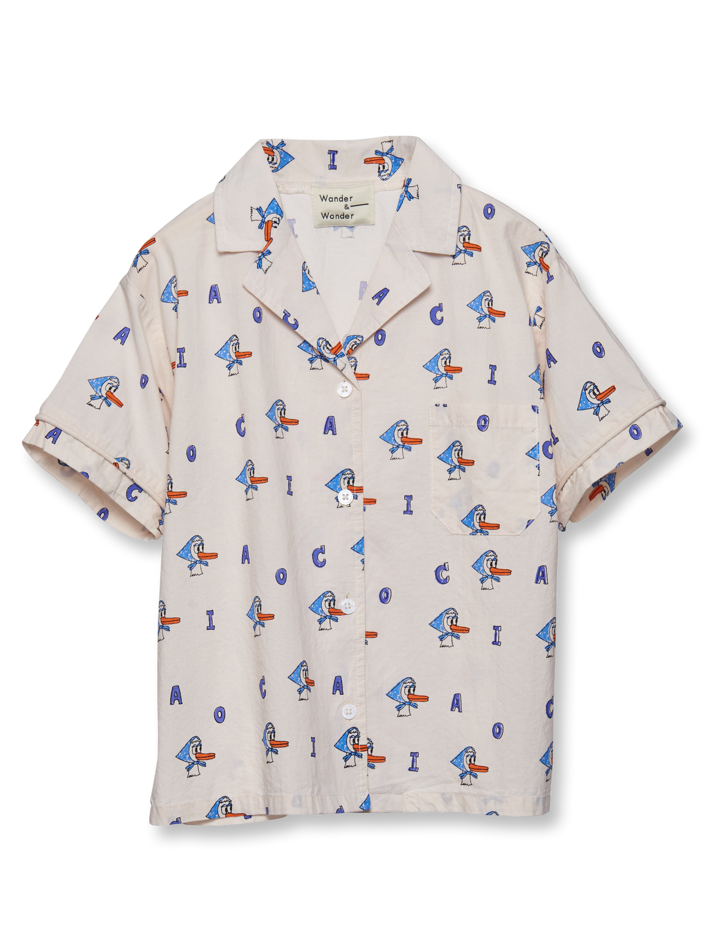 Camp Shirt | Cream Duck