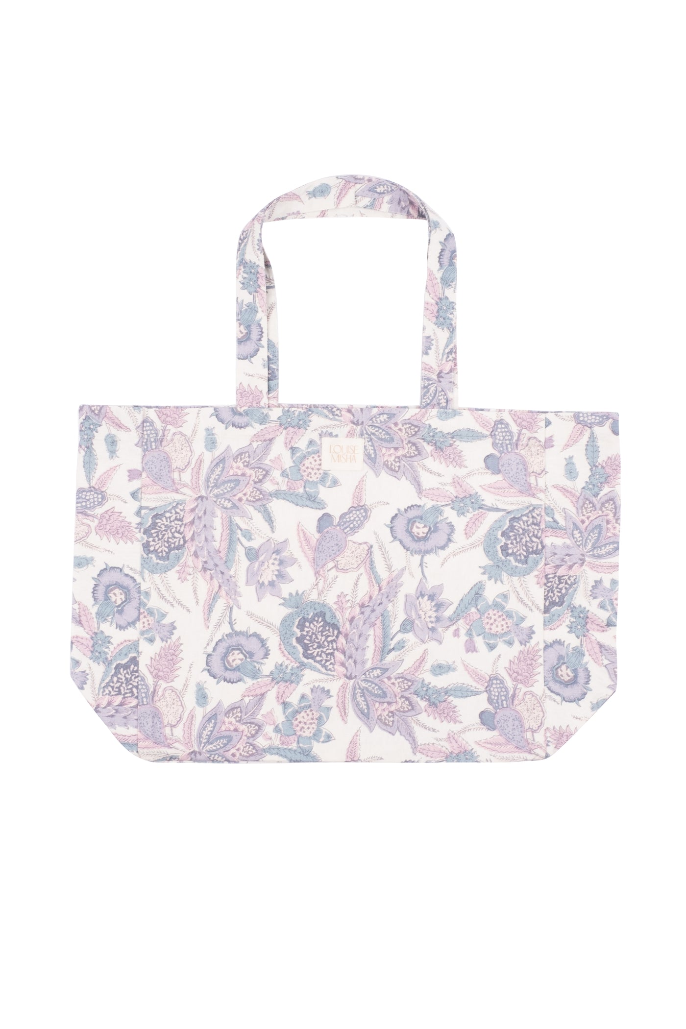 Tote Bag Beverly | Blue Wild Bouquet
