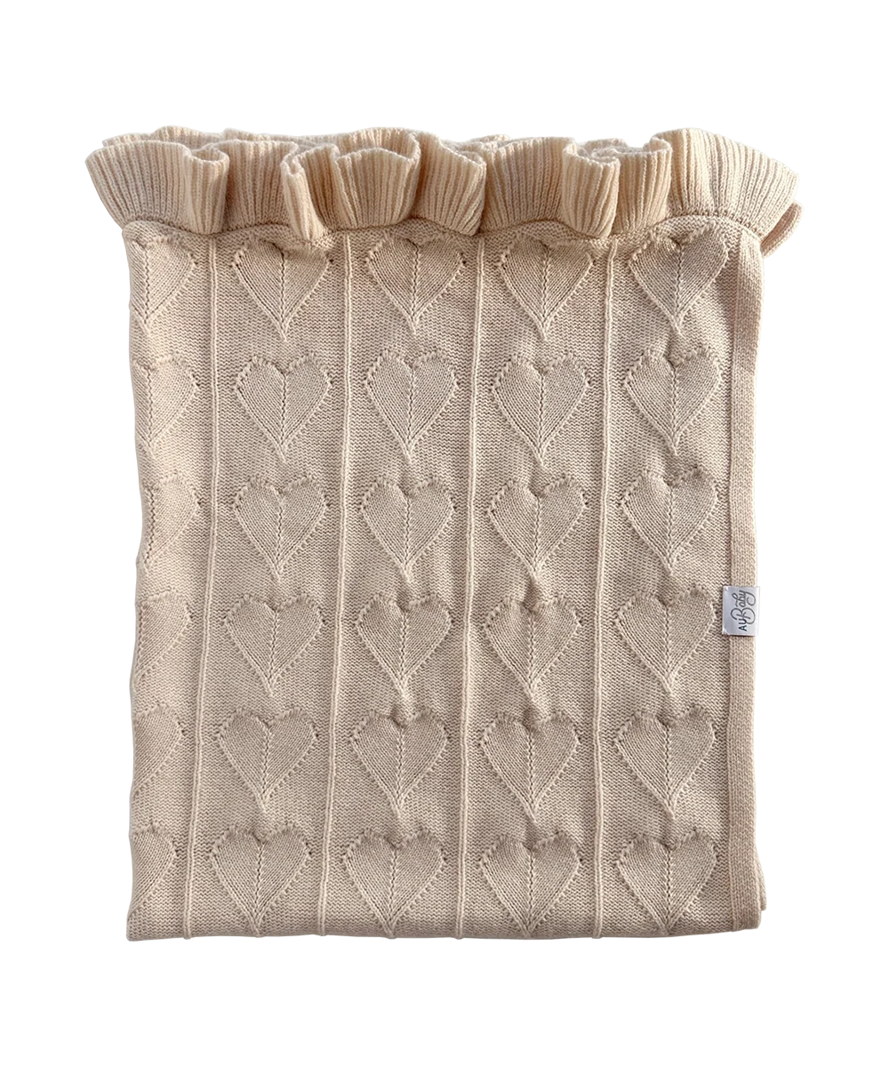 Little Love Baby Blanket - Butter Cream