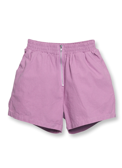 Cinch Waist Shorts | Purple Yam