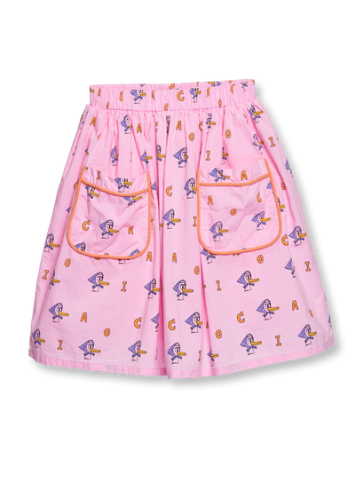 Gathered Skirt | Candy Duck