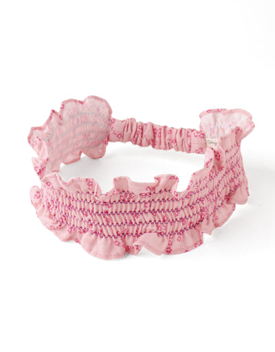 Baby Girl Turban With Smocking