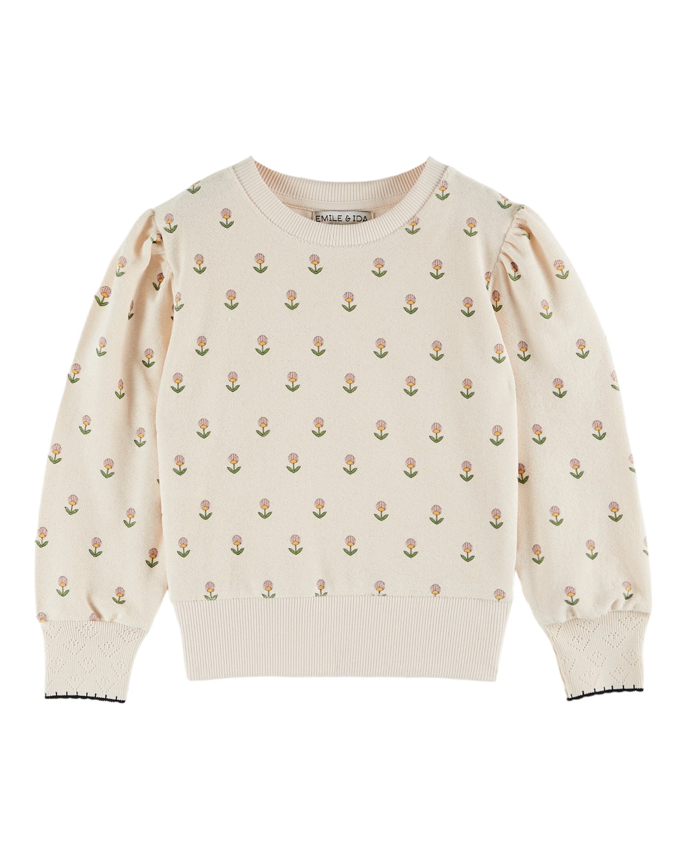 Sweat Eponge Imprime | Fleurs Douce