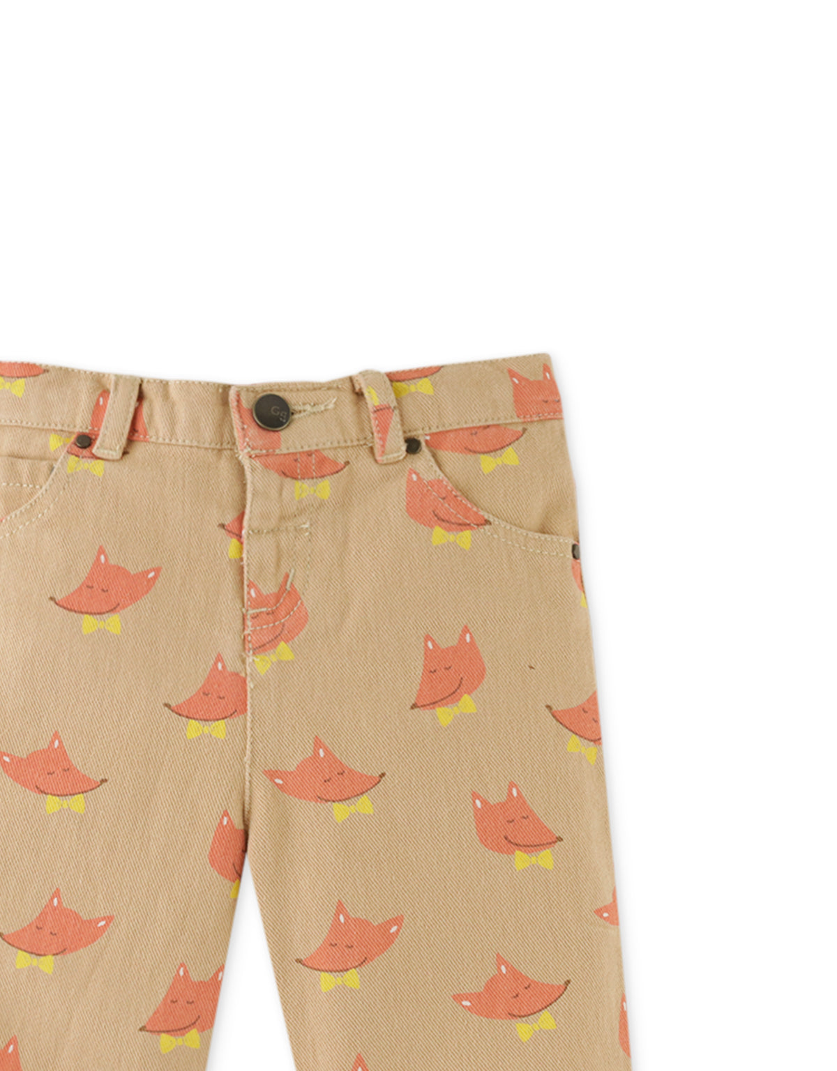 Baby Boy Fox All Over Print Pants