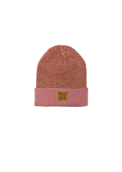 Pink Merino Wool Hat