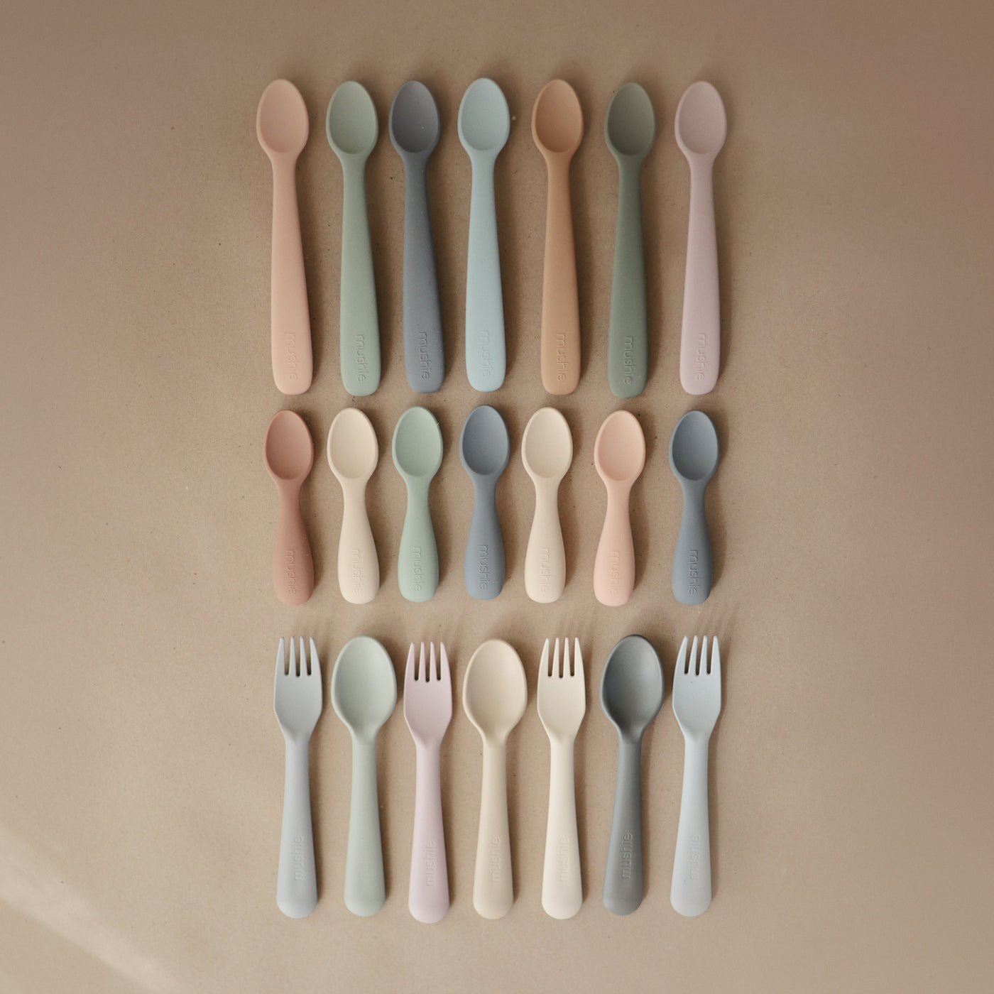 Silicone Toddler Starter Spoons