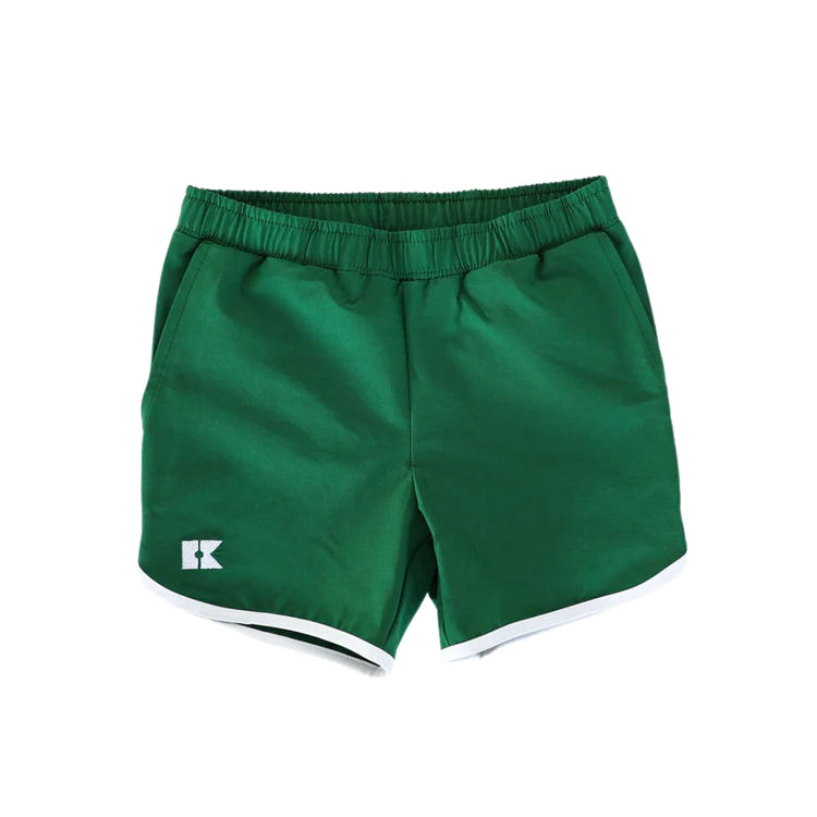 Retro Dark Green Super Short