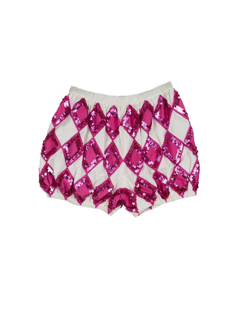 Halloween Harlequin Shorts