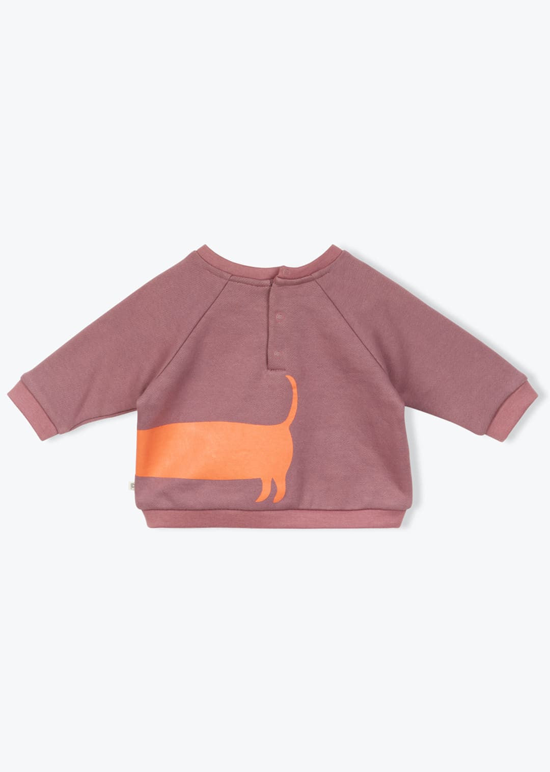Orange Dog Baby Sweatshirt
