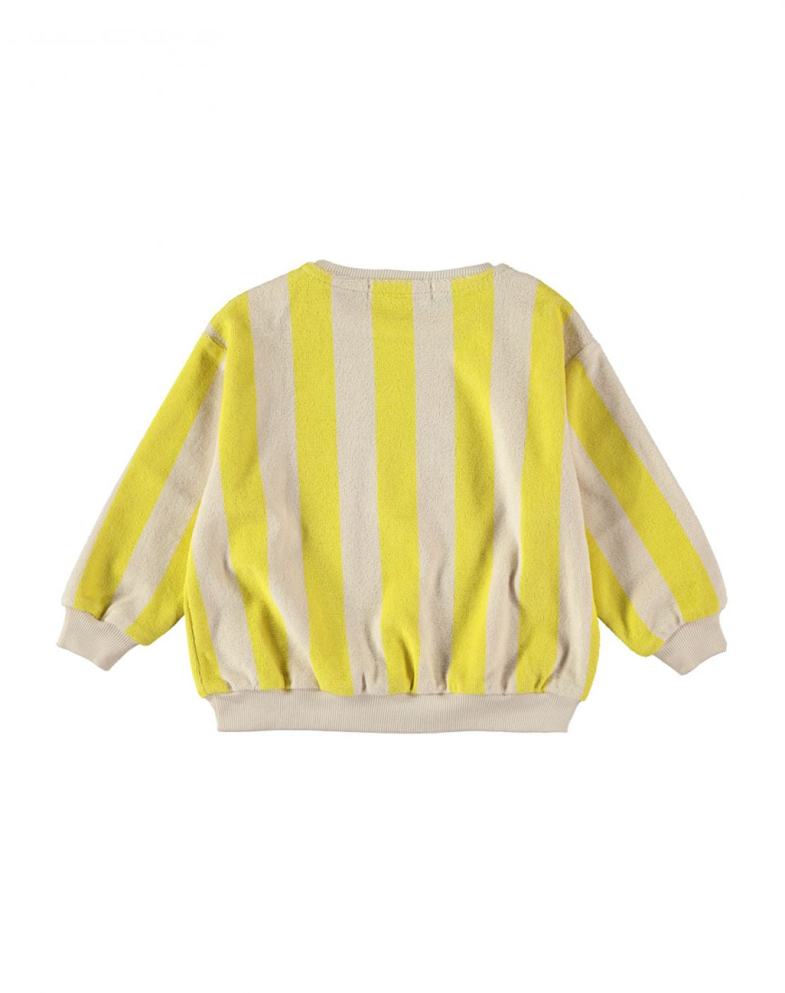 Striped Sweatshirt | Lemon