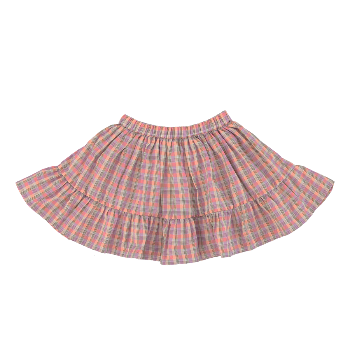 Alice Blossom Check Skirt