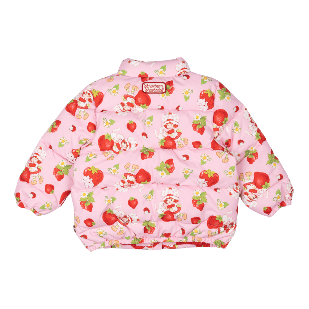 Strawberries Forever Padded Jacket