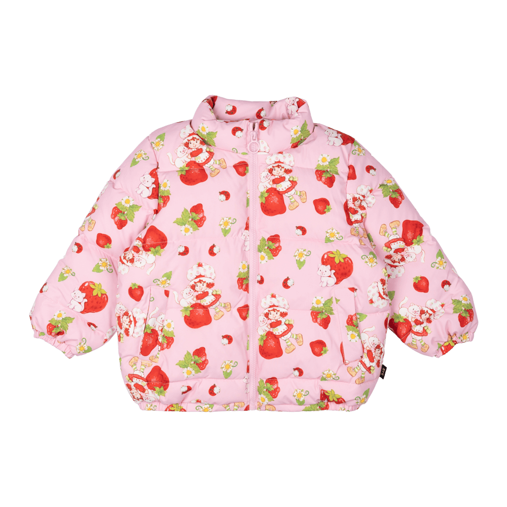 Strawberries Forever Padded Jacket