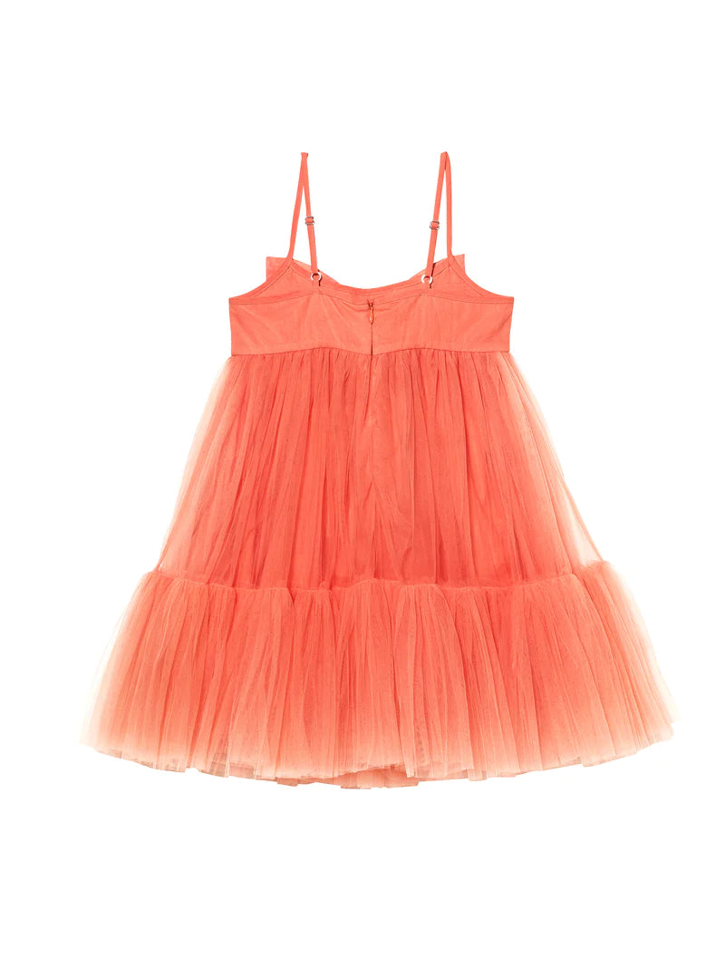 Simply Pink Tulle Dress | Kahlo Coral