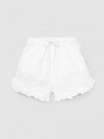 Girl Shorts | White