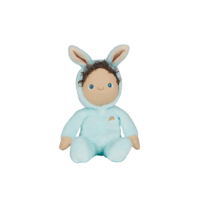 Dinky Dinkums Fluffle Family | Basil Bunny Misty Blue