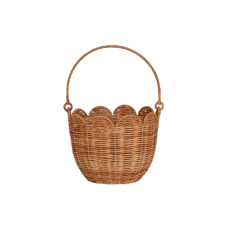 Rattan Tulip Carry Basket | Natural