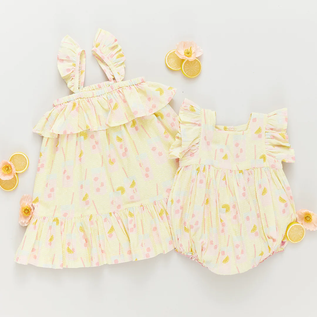 Amalia Dress | Pink Lemonade