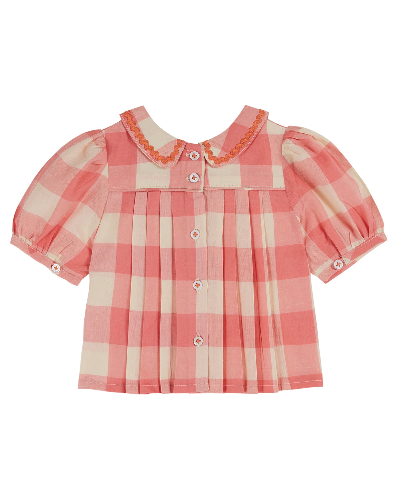 Vichy Candy Baby Blouse