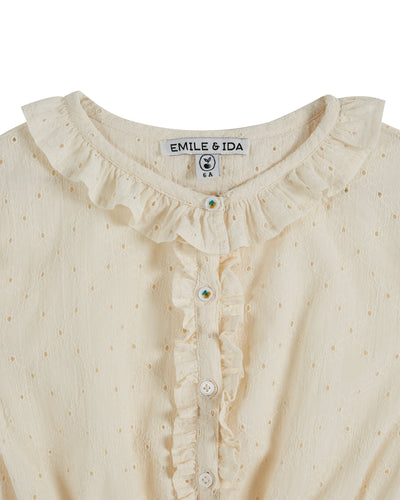 Chantilly English Embroidery Blouse