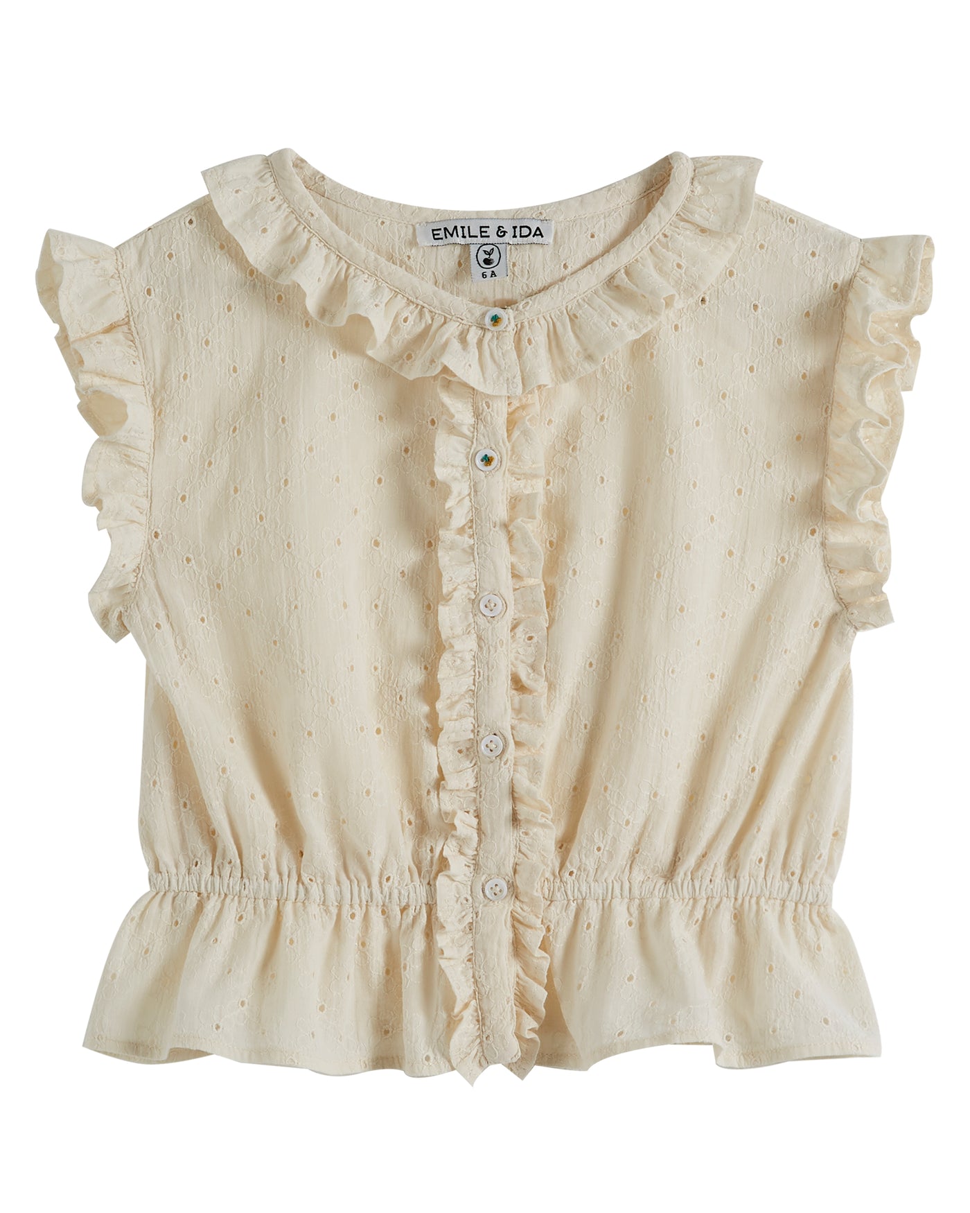 Chantilly English Embroidery Blouse