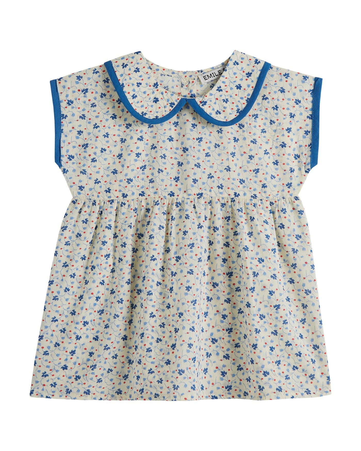 Blue Flowers Baby Dress