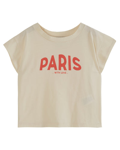 Paris Ecru T-Shirt
