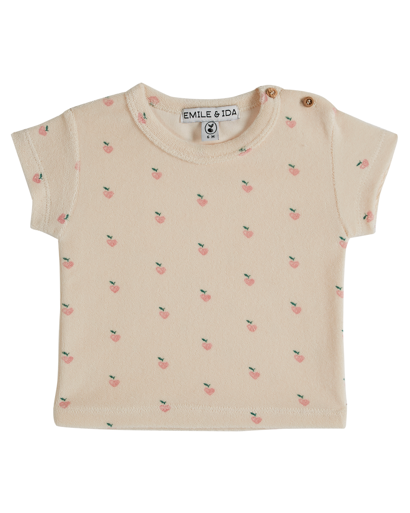 Sponge T-Shirt Baby Pink Heart
