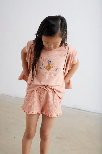 Soft Gauze Shorts (model shown in Pink)