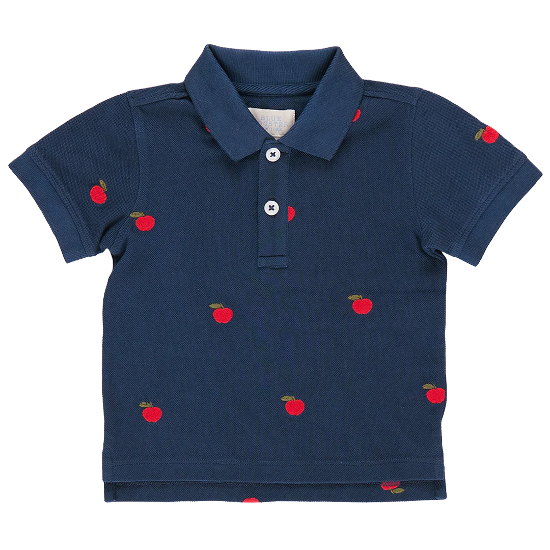 Boys Alec Shirt | Apples Embroidery