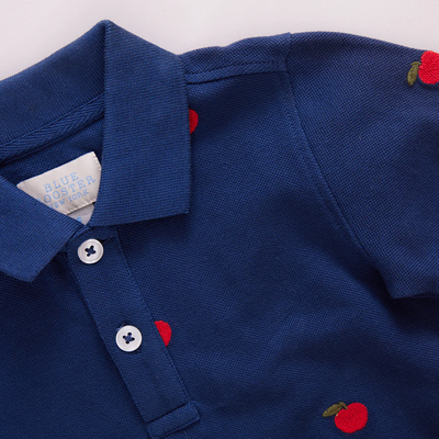 Boys Alec Shirt | Apples Embroidery