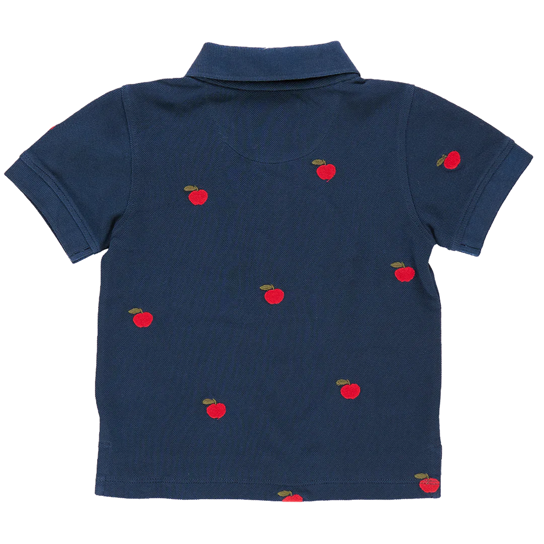 Boys Alec Shirt | Apples Embroidery