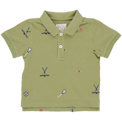 Boys Alec Shirt | Sports Embroidery