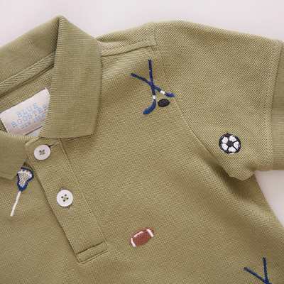 Boys Alec Shirt | Sports Embroidery