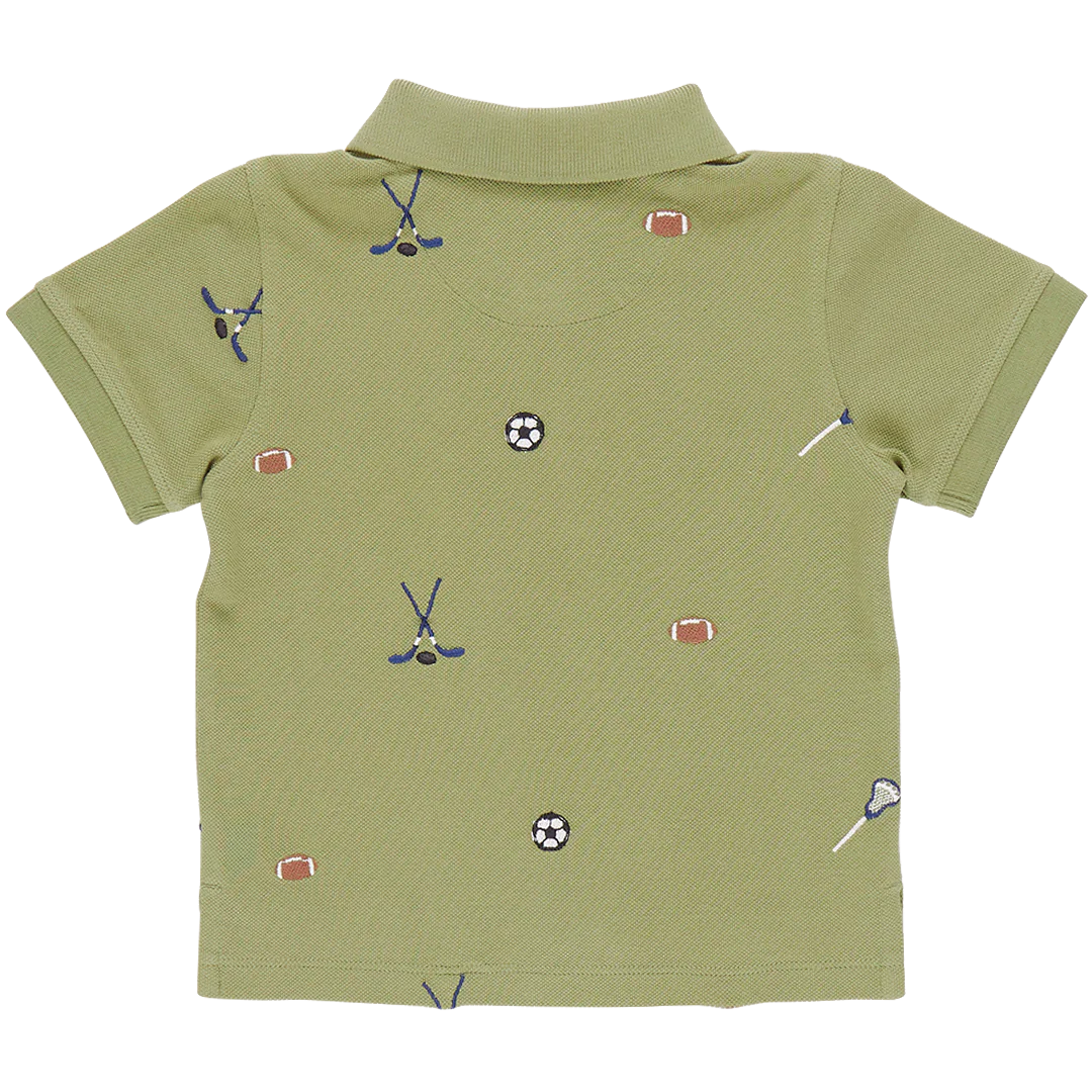 Boys Alec Shirt | Sports Embroidery