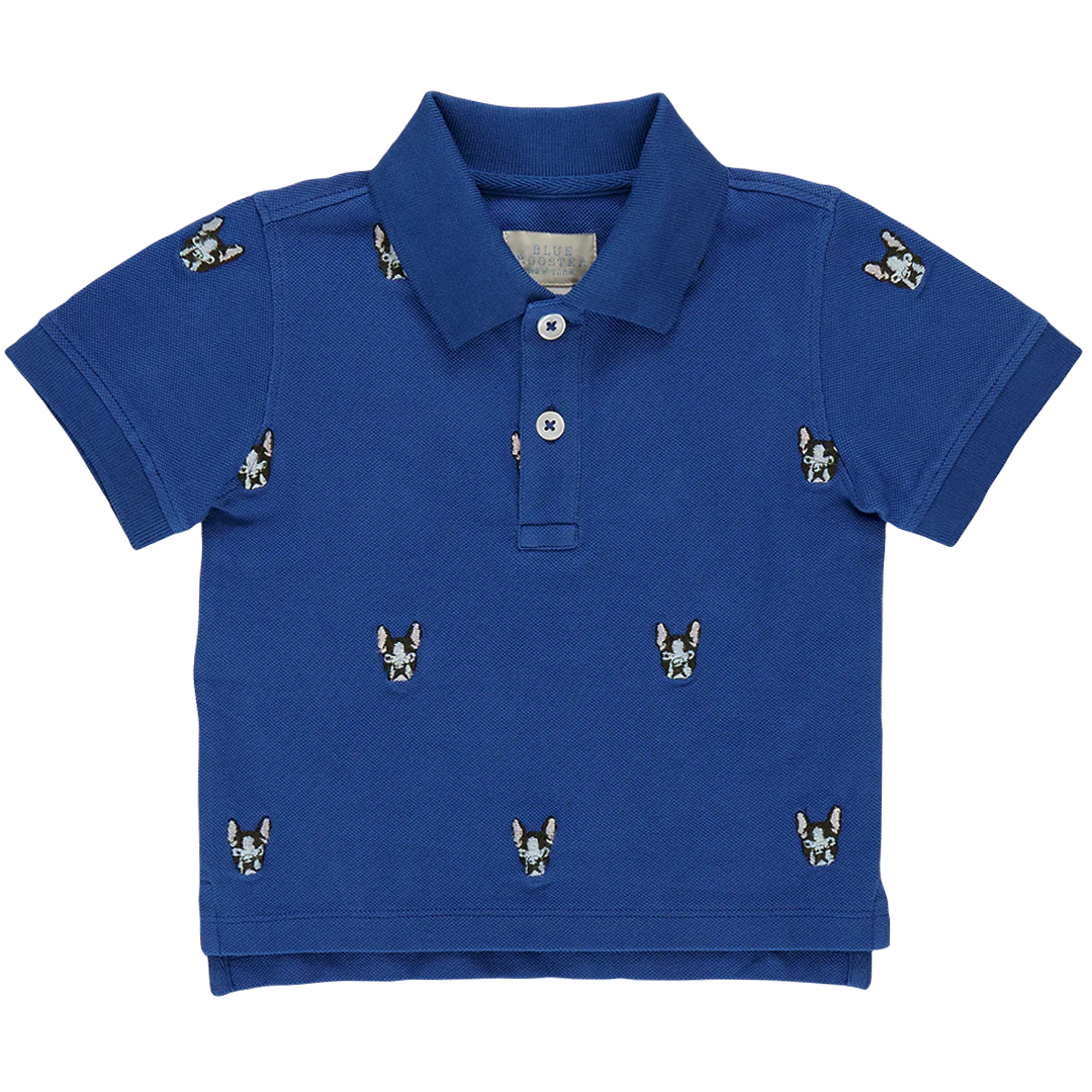 Baby Boys Alec Shirt | Bulldog Embroidery