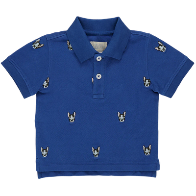 Baby Boys Alec Shirt | Bulldog Embroidery