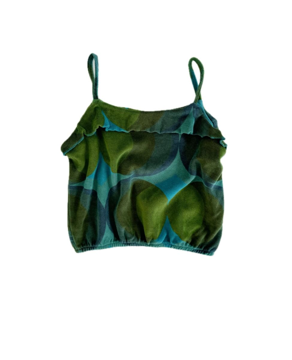 Volant Top | Mare Retroprint