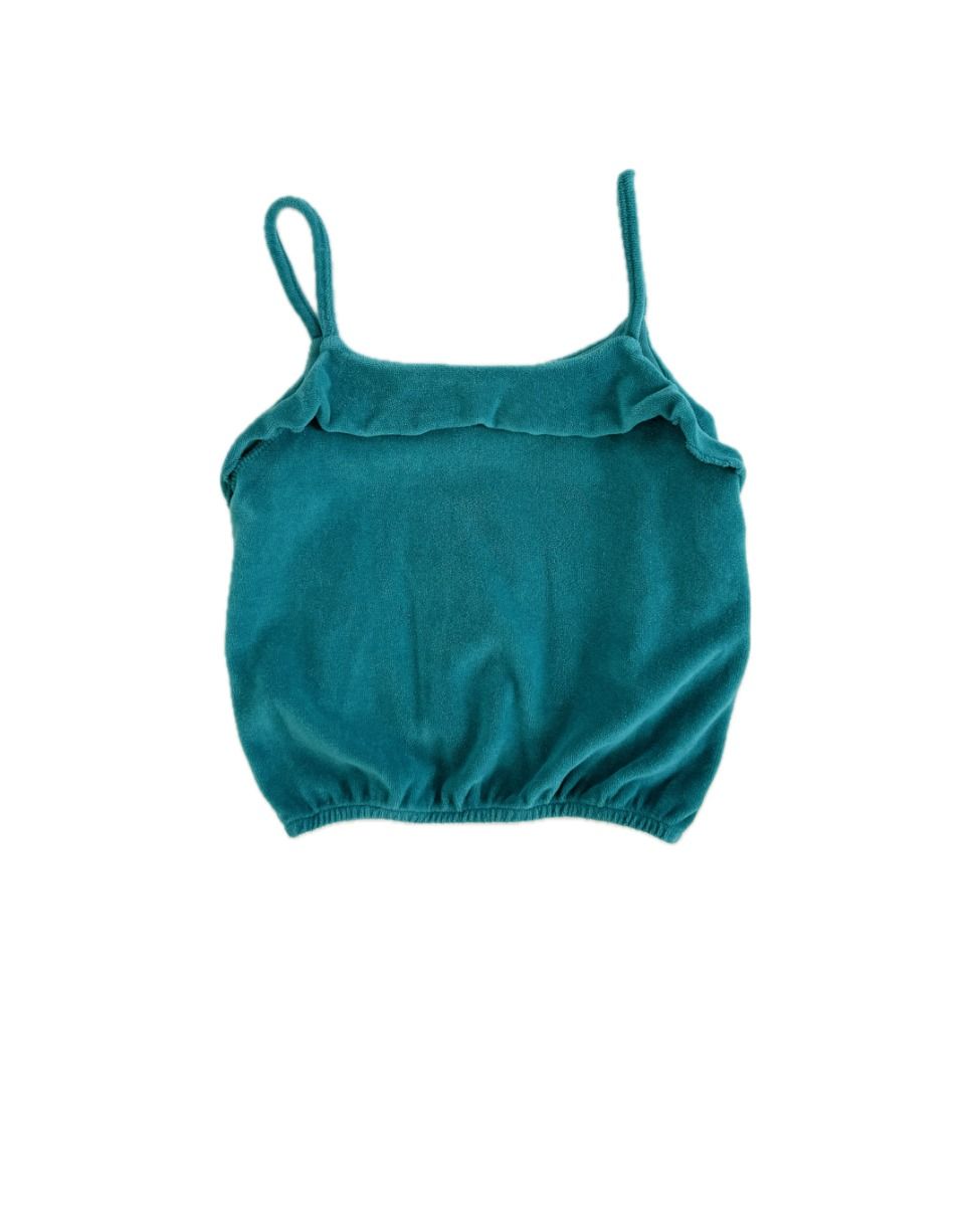 Volant Top | Deep Mare