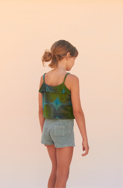 Volant Top | Mare Retroprint